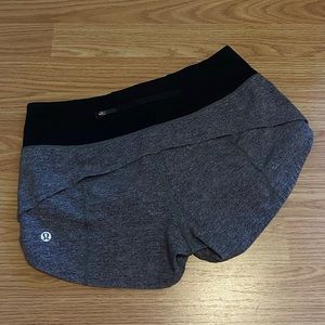Lululemon speed up shorts size 2